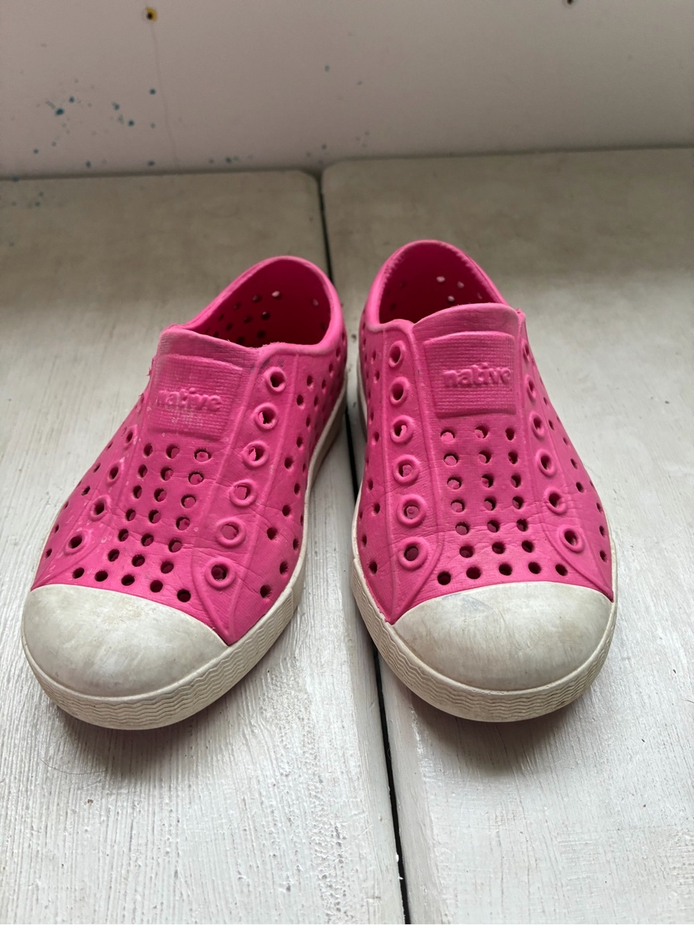 Native Pink Jefferson Shoes Size 7 EUC